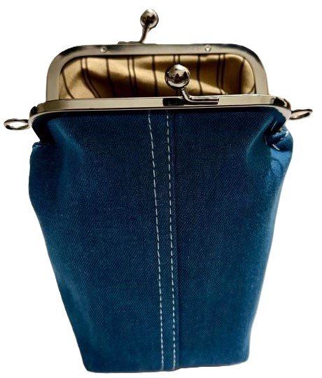 VINTAGE KISS-LOCK CROSSBODY BAG - Image 10