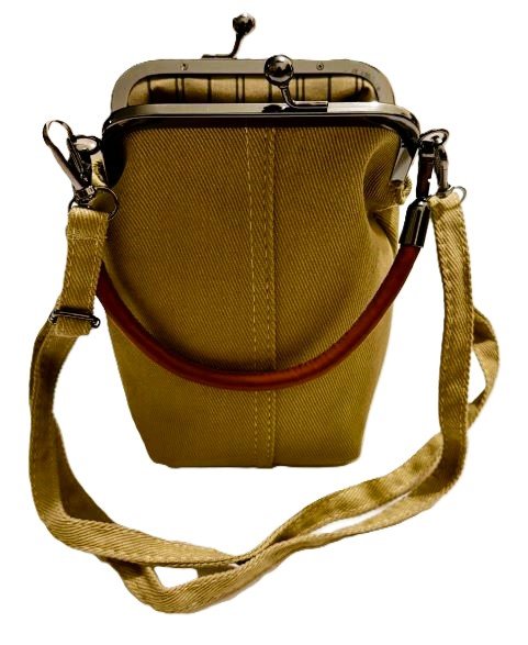 VINTAGE KISS-LOCK CROSSBODY BAG - Image 9