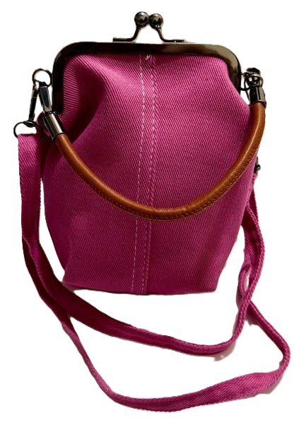 VINTAGE KISS-LOCK CROSSBODY BAG - Image 6